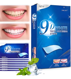 28 Fitas Clareadora Dental 9d Branqueador