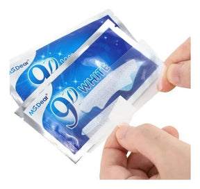 28 Fitas Clareadora Dental 9d Branqueador
