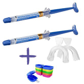 Clareador Dental Whiteness Perfect 16% - 2 Un + 1 Par de Moldeiras