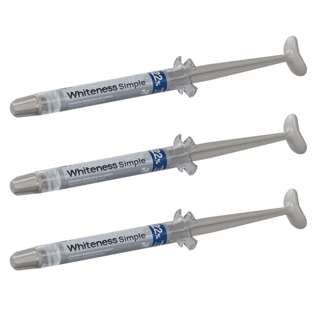 Clareador Dental Whiteness Simple 22% - 3 Unidades