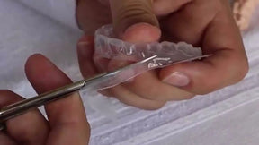 Moldeira Termomoldável 1 Par P/ Clareamento Dental Clareador + Brinde