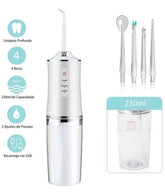 Irrigador Oral Portátil Limpeza Bucal - FlashJet 1
