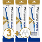 Whiteness Perfect 22% - 3 Un + 1 Par de Moldeira